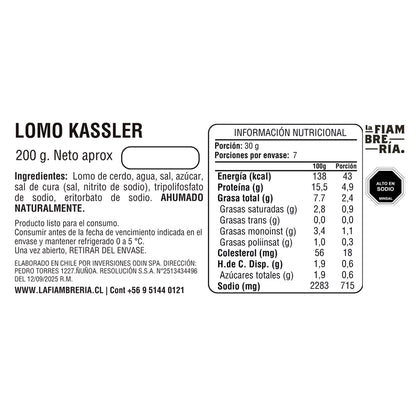 Lomo Kassler 200gr