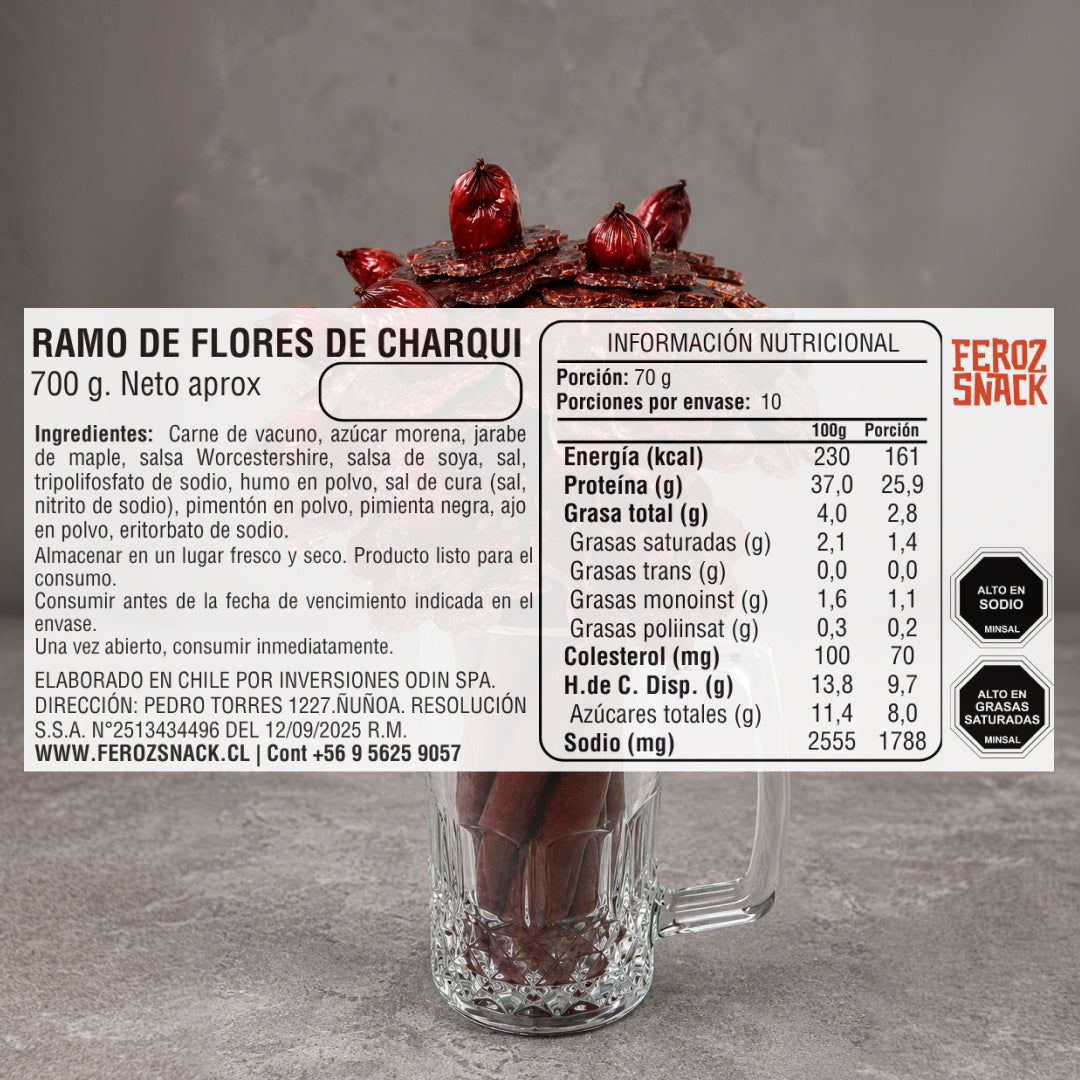 RAMO DE FLORES DE CHARQUI