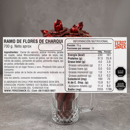 RAMO DE FLORES DE CHARQUI