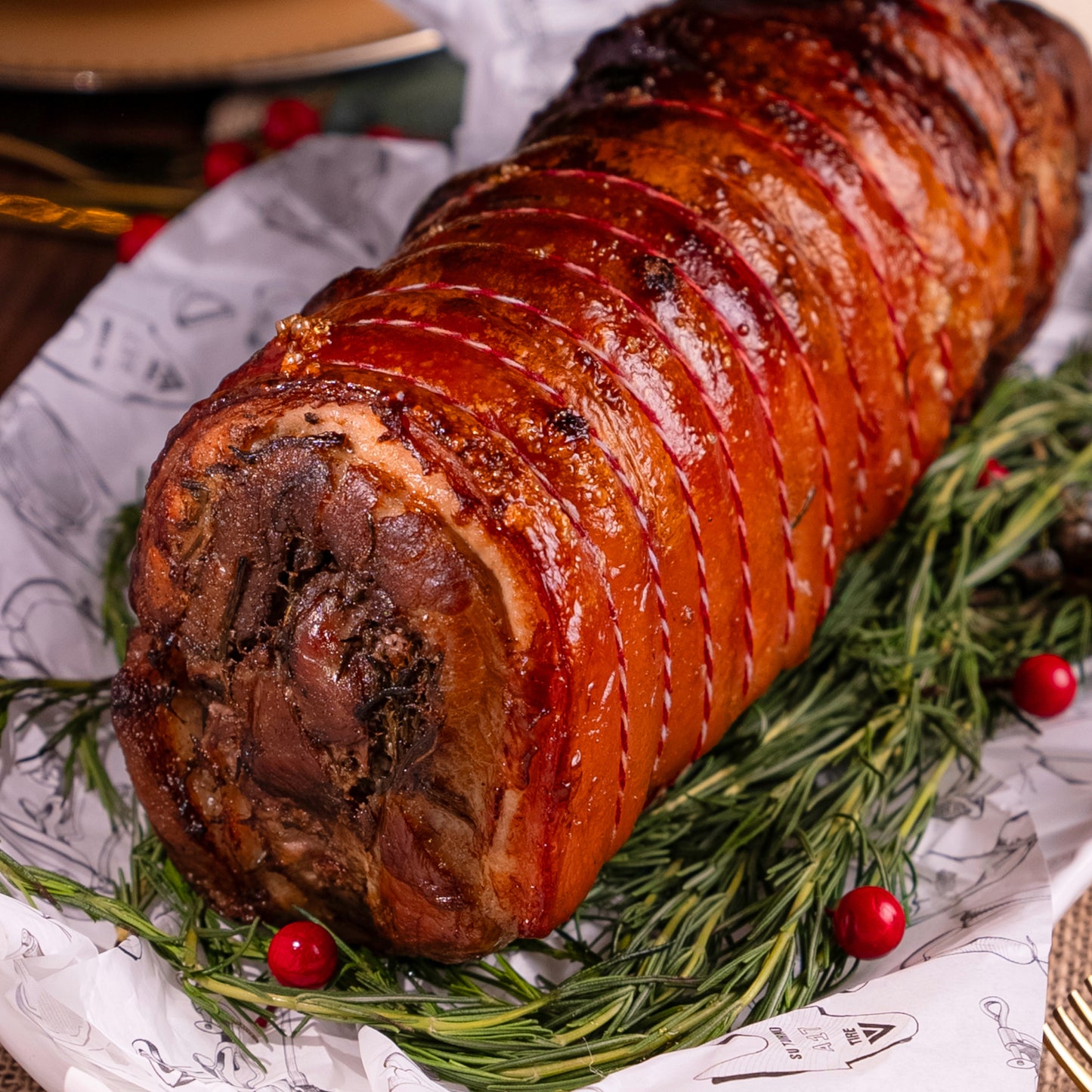 Porchetta de Cerdo Artesanal (5-6 Personas)